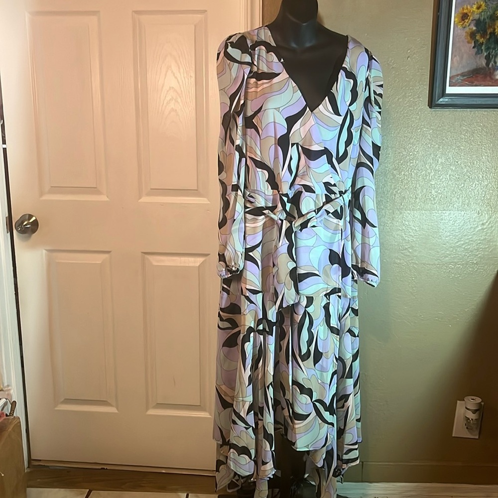 Elegant Multicolor Women's Dress